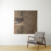 TIGER PORTRAT WANDKLEED (In Situ (horizontaal))
