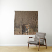 TIGER PORTRAT WANDKLEED (In situ)
