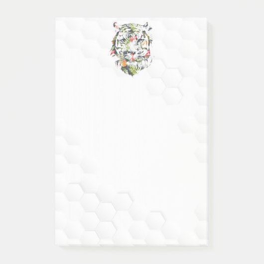 TIGER Post-It-notities - Tropisch patroon Post-it® Notes (Voorkant)
