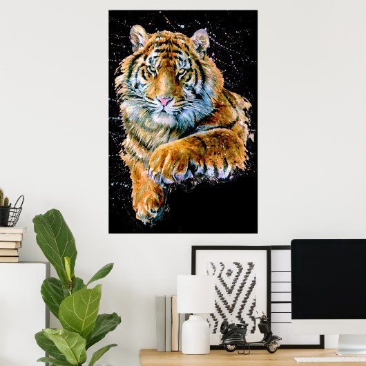 TIGER Poster (Thuiskantoor)