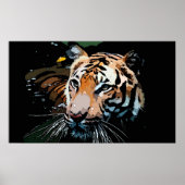 Tiger Poster Print - Pop Art Posters (Voorkant)