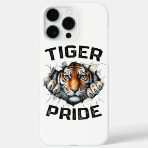 Tiger Pride Retro Tiger School Sportteam iPhone 16 Pro Max Hoesje