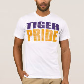 Tiger Pride White op wit T-shirt (Voorkant)