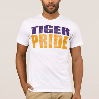 Tiger Pride White op wit T-shirt