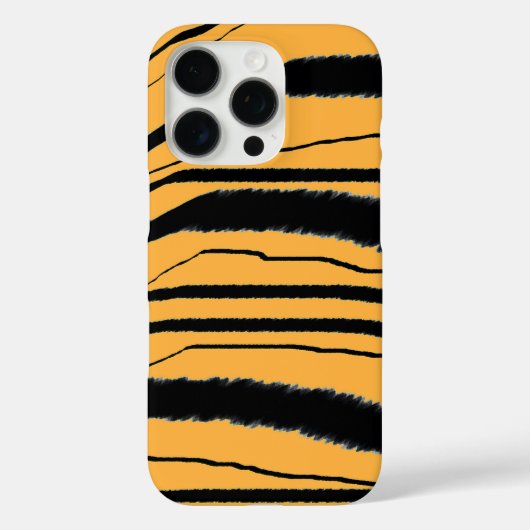 Tiger Print Case-Mate iPhone Case (Achterkant)