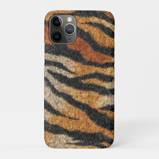 Tiger Print Elegant Wildlife Luxury Case-Mate iPhone Case (Achterkant)