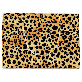 Tiger Print Gift Bag Groot Cadeauzakje