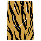 Tiger Print Gift Bag Medium Cadeauzakje (Voorkant)