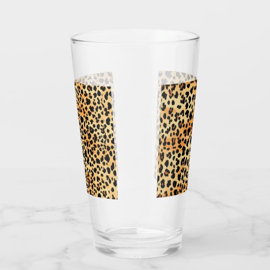 Tiger Print glazen beker (Rechts)