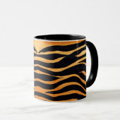 Tiger Print Golden en Black Mok (Voorkant rechts)
