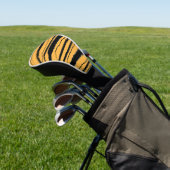 Tiger Print Golfheadcover (Insitu)