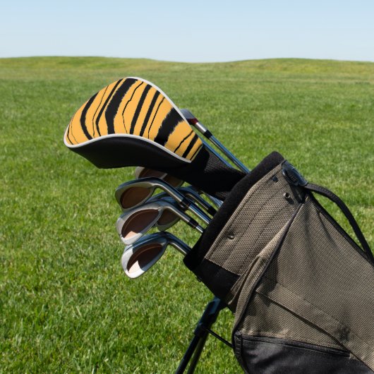 Tiger Print  Golfheadcover (Insitu)