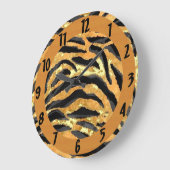 TIGER PRINT-klok Grote Klok (Hoek)