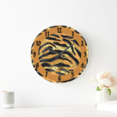 TIGER PRINT-klok Grote Klok (Huis)
