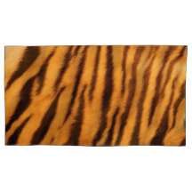 Tiger Print Pillow Hoesjes Standard of King