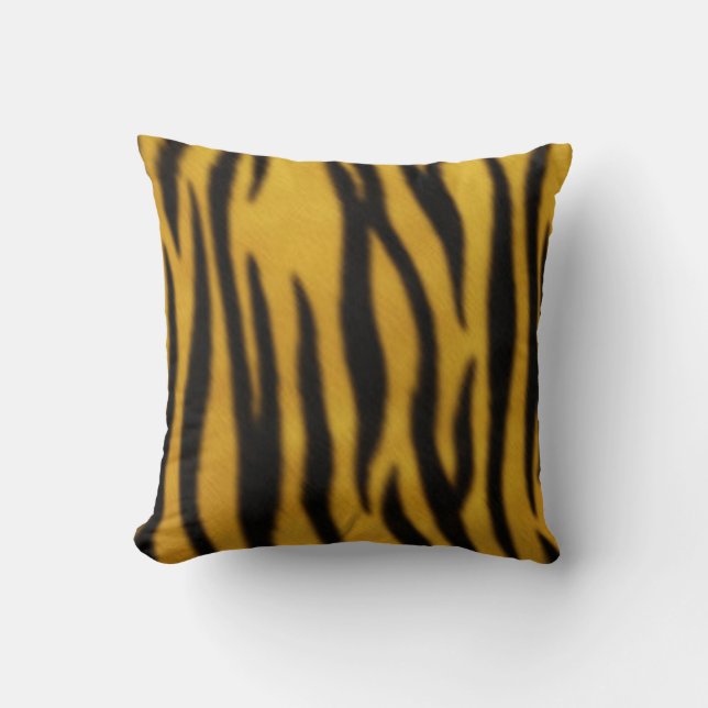 Tiger Print Pillow Kussen (Voorkant)