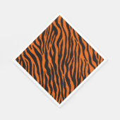 Tiger Print Safari Animal Paper Servet (Hoek)