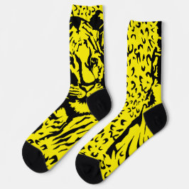 Tiger Print Sokken