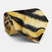 TIGER PRINT STROPDAS (Opgerold)