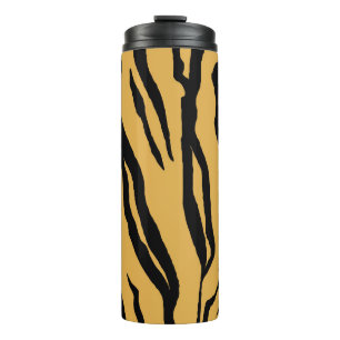Tiger Print Tumbler Thermosbeker
