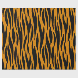 Tiger Print Wrapping Paper Cadeaupapier