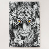 Tiger Puzzle | Tiger Face Puzzle Legpuzzel (Verticaal)