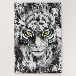 Tiger Puzzle | Tiger Face Puzzle Legpuzzel