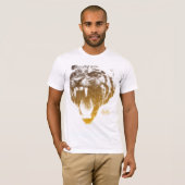 Tiger Raw. T-shirt (Voorkant volledig)