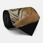 Tiger Resting Stropdas (Opgerold)