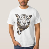 Tiger Retro Classic T-shirt (Voorkant)