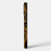 Tiger Retro Graphics Hakuna Matata Gifts Case-Mate iPhone Case (Achterkant / Links)