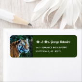 Tiger Return Address Label (Insitu)