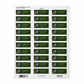 Tiger Return Address Label (Full Sheet)