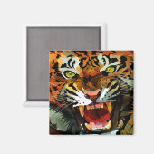 Tiger Roar Magneet (Voorkant / Achterkant)