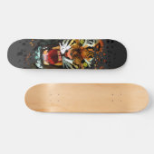 Tiger Roar Persoonlijk Skateboard (Horizontaal)