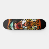 Tiger Roar Persoonlijk Skateboard (Horizontaal)
