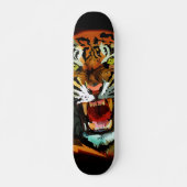 Tiger Roar Persoonlijk Skateboard (Voorkant)