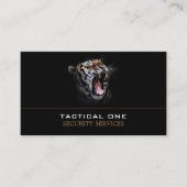 Tiger Roar, veiligheidsdienst Visitekaartje (Voorkant)