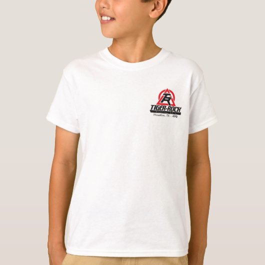 Tiger Rock Houston Taekwondo T-shirt (Voorkant)