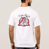 Tiger Rock Houston Taekwondo T-shirt (Achterkant)