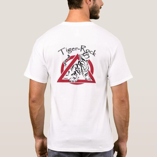 Tiger Rock Houston Taekwondo T-shirt (Achterkant)