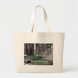 Tiger Roll Grote Tote Bag