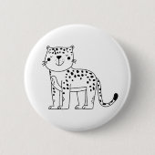 Tiger Ronde Button 5,7 Cm (Voorkant)