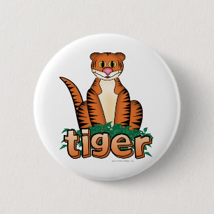 TIGER! RONDE BUTTON 5,7 CM