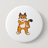 Tiger Ronde Button 7,6 Cm (Voorkant)