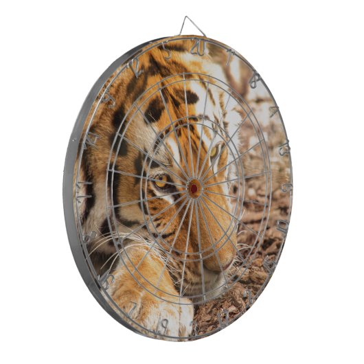 Tiger rust dartbord (Voorkant Links)