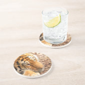 Tiger rust zandsteen onderzetter (Zijkant)