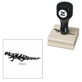 Tiger salamander cartoon illustratie rubberstempel (Gestempeld)