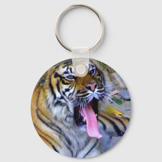 Tiger say _ sleutelhanger (Voorkant)