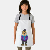 Tiger Scarf Beanie Schort (Insitu)